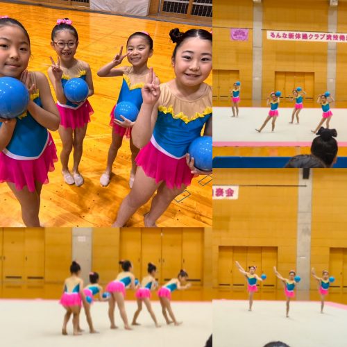 るんな新体操クラブ発表会　ジュニアクラス